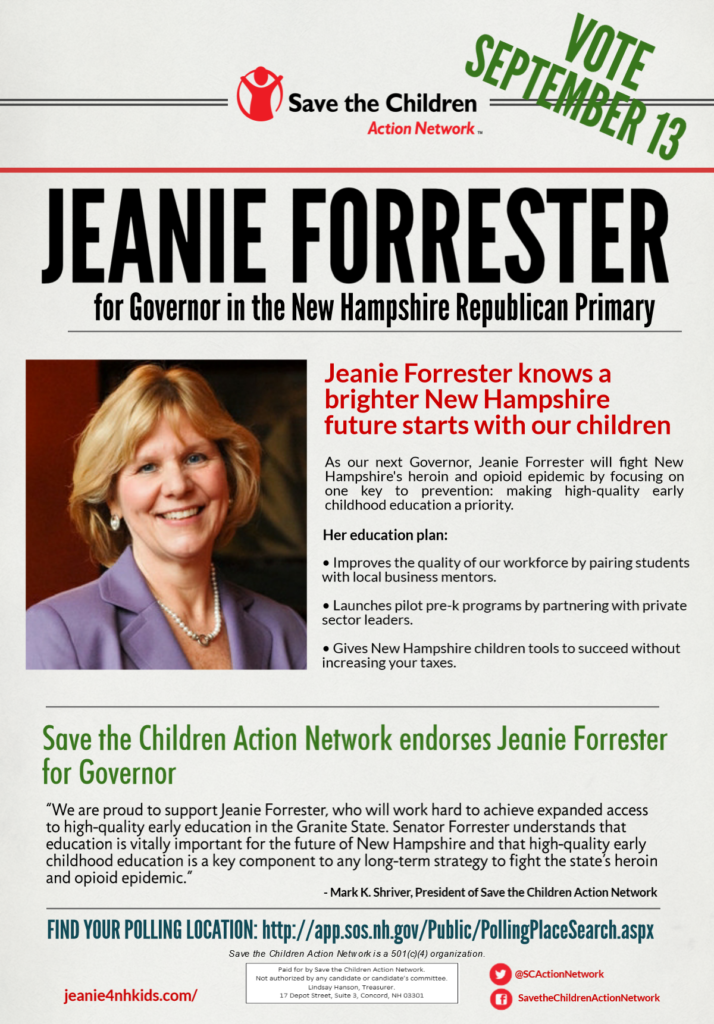 Jeanie Forrester primary flyer