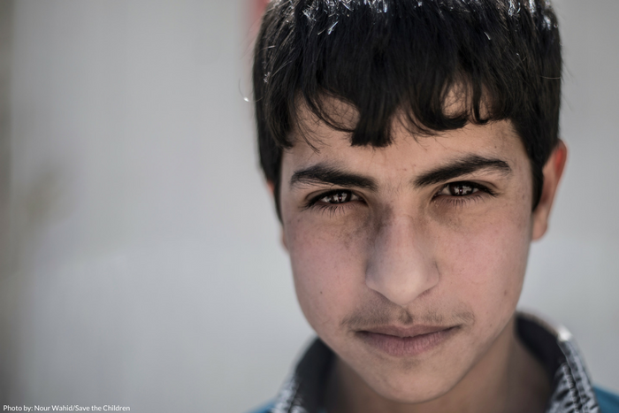 Rami*, a 13-year old Syrian refugee