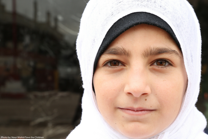 11-year old Syrian refugee Rania*
