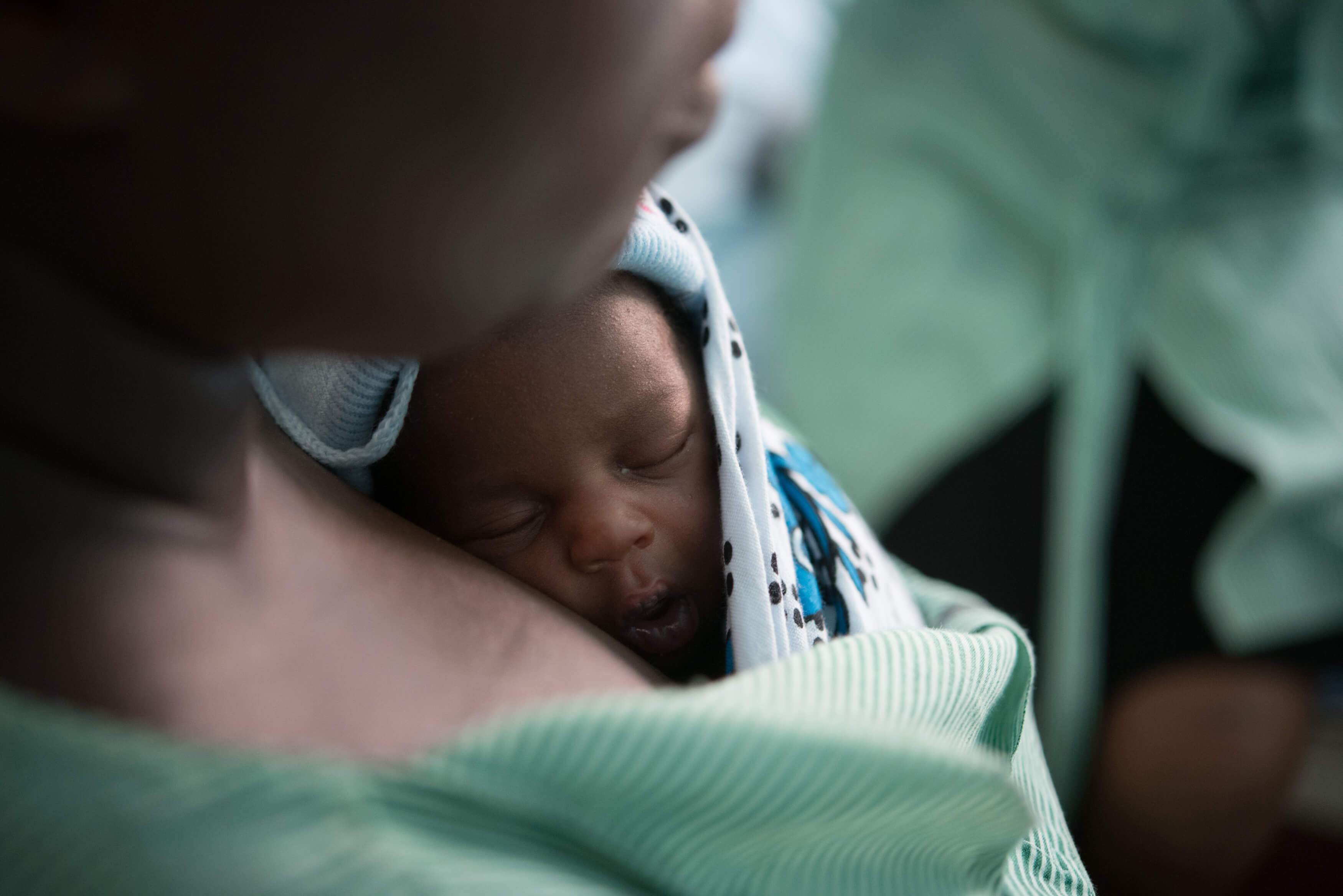 Premature baby Henry in Kenya