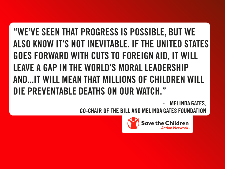Melinda Gates on foreign aid investments