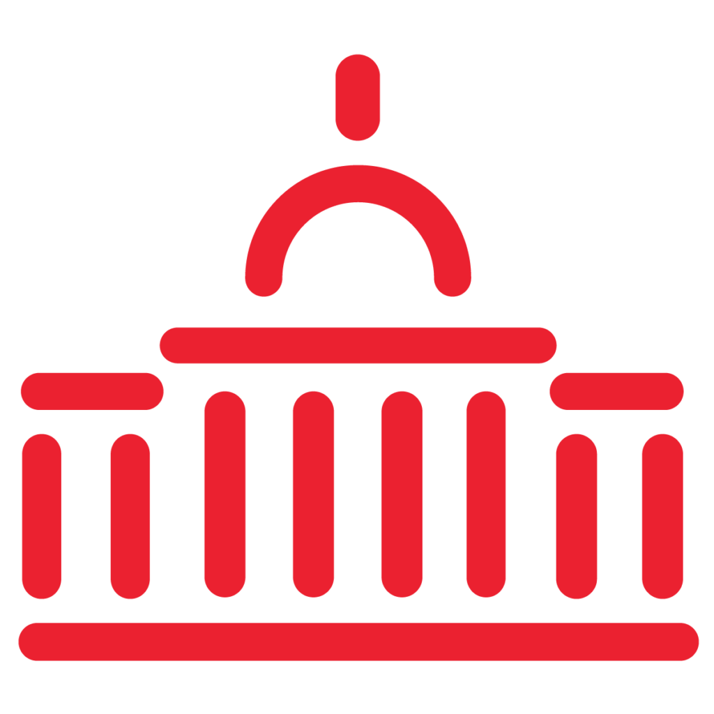 Congressional dome icon