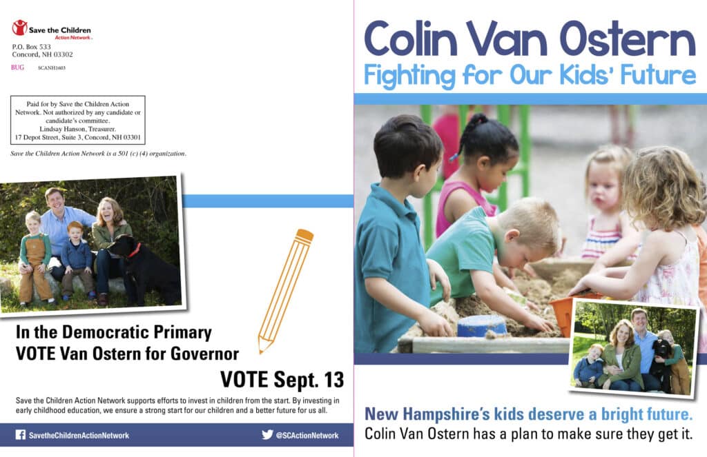 Launched our gubernatorial strategy in New Hampshire to drive our early learning agenda forward